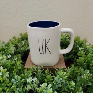 RAE DUNN| UK Destination Mug New Royal Blue Inside Big Ben Graphic